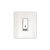KIT 20 PULSADOR CAMPAINHA 10A 250V C/ PLACA BRANCO - Imagem 4