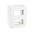 CAIXA SOBREPOR 95X75 2POSTOS SEP C/ SUPORTE BR SLEEK MARGIRIUS - Imagem 1