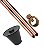 Kit 2 Haste Aterramento Cobre - 1/2 X 2,0mts 10mm + Conector+caixa - Imagem 1