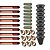 Kit 9 Haste Terra 5/8 X2,4m C/rosca Prolonga + Luvas - Imagem 1