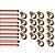 Kit 10 Haste Aterramento Cobreada 5/8 X 2,4mts  + Conectores - Imagem 1