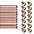Kit 14 Haste Aterramento Cobre - 5/8 X 2,4mts 14 Conector - Imagem 1