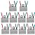 KIT 10 CAPACITOR 3 FIOS 0,7  0,9 UF X 250/400 V CHAPA TRI - Imagem 1