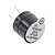 BUZZER CONTINUO 12V 12MM PRETO - Imagem 1