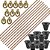 KIT 10 HASTE ATERR COBRE - 1/2 X 1,20MTS 10MM + 10 CONECTOR - Imagem 1
