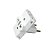 PINO ADAPTADOR TIPO T 10A BRANCO UNIVERSAL - Imagem 1