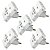 KIT 5 PINO ADAPTADOR TIPO T 10A BRANCO UNIVERSAL - Imagem 1