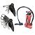 KIT JOGO FERRAMENTAS P/ BICICLETA 17PC + BOMBA AR - Imagem 1