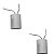 KIT 2 CAPACITOR 90X250V 2 FIOS METALIZADO TRI - Imagem 1