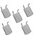 KIT 2 CAPACITOR 40X250V 2 FIOS METALIZADO TRI - Imagem 1