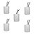KIT 5 CAPACITOR 30X250V 2 FIOS METALIZADO TRI - Imagem 1