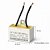 KIT 10 CAPACITOR 2 FIOS QUADRADO 3 UF X 250/400V CHAPA TRIO - Imagem 3