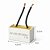 KIT 10 CAPACITOR 2 FIOS QUADRADO 6UF X 250 400V TRI - Imagem 3
