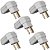 KIT 5 PLUGUE 2P+T 10A 90G C/ PRENSA CABO  PLD10-3 CINZA MARGIRIUS - Imagem 1