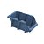 KIT 5 CAIXA GAVETEIRO PLAST.PRAT (NOVO)NR 7 AZUL  VONDER - Imagem 2