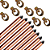Kit 8 Haste Aterr Cobre - 1/2 X 2,0mts 10mm + 08 Conectores - Imagem 1