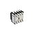 BLOCO  CONTATO LA1 - DN04 04NF STARK - Imagem 1