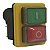 BOTOEIRA DUPLA ELETROMAGNETI L/D  CK21A 2NA 16A/250V IP54 SIBRATEC - Imagem 1
