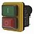 BOTOEIRA DUPLA ELETROMAGNETI L/D  CK21A 2NA 16A/250V IP54 SIBRATEC - Imagem 2