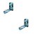 KIT 2 LAMINA PARA ESTILETE TRAPEZOIDAL 19MM ESTOJO 12PCS // GROSS - Imagem 1