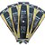 KIT 5 LAMINA 2 PONTAS ROCADEIRA  350X20,0X2,0MM VONDER - Imagem 1