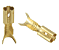 TERMINAL DE ENCAIXE FEMEA MINI DOURADO - Imagem 1