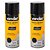KIT 2 TINTA SPRAY ALTA TEMPERATURA PRETO 350ML VONDER - Imagem 1