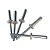 50 REBITES DE REPUXO 4,0 X 12 MM - Imagem 1