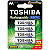 PILHA RECARREGAVEL  AA 2600MAH COM 4  TOSHIBA TNH - Imagem 1