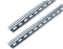Kit 2 Trilho Din Perf 35x7,5x1000mm Ferro Zincado - Imagem 1