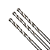 KIT 03 BROCA ACO RAPIDO 12 MM PARA METAL MTX - Imagem 1