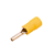 KIT 100 TERMINAL PRE ISOLADO PINO 4-6MM AMARELO STARK - Imagem 1