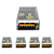 KIT 5 FONTE COLMEIA 12V 10A 110/220V 120W - Imagem 1