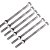 KIT 06 PARAFUSO GALV FOGO POSTE PADRAO 12X250MM 1/2X10" M12 - Imagem 1
