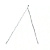 ALCA PRE FORMADA P/ CABO DROP (ARAME 1,33MM) AMARELO- ACO - Imagem 1