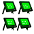 KIT 4 REFLETOR LED  VD 20 - 20W VERDE - Imagem 1