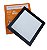 KIT 2 PAINEL EMBUTIDO SLIM LED QUADRADO PRETO 18W 6,5K  LLUM - Imagem 1