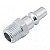CONECTOR MACHO ROSCA 1/4X1/4 COM 1PC VONDER - Imagem 1