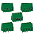 KIT 5 BORNE KRE 4 TERMINAIS 180 GRAUS SIBRATEC - Imagem 1