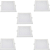 KIT 6 PAINEL LED SUPER ABS EMBUTIR 24W BIV 6500K QUAD - Imagem 1