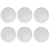 KIT 6 PAINEL LED SUPER ABS EMBUTIR 18W BIV 6500K REDONDO - Imagem 1