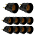KIT 10 PLUGUE MACHO C/ SOQUETE P/ LAMPADA E27 - Imagem 1