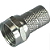 KIT 20 CONECTOR COAXIAL RG06 ROSCA - Imagem 2