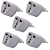 KIT 5 PLUG ADAPTADOR UNIVERSAL EUROPEU 10A - Imagem 1