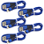 KIT 5 CABO USB DE DADOS TURBO IPHONE SUPER FLEX 1MT INOVA - Imagem 1