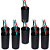 KIT 10 CAPACITOR POLIPROPILENO 1,5+2,5X250V REDONDO CBB61 - Imagem 1