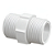 NIPLE ROSCA 1/2 AMANCO - Imagem 1