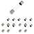 KIT 10 FUSIVEL VIDRO GRANDE 30A - Imagem 1