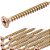 KIT 25 PARAFUSO PHILIPS 6,0X 55 CHIPBOARD PZ VONDER - Imagem 1