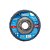 KIT 05 DISCO FLAP ZIRCONIO, GRAO 100 - Imagem 2